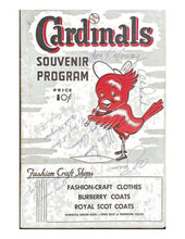 Load image into Gallery viewer, 1950 Pony League Baseball Program MLB All Stars Signed by 9 Autographed Coleman+