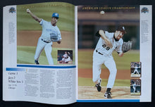 Load image into Gallery viewer, 1993 Joe Carter Autographed World Series Toronto Blue Jays Program Signed MLB