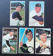Load image into Gallery viewer, Group Of 5 1964 Topps Giants MLB Baseball Card Lot Kaline + Killebrew +