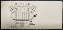 Load image into Gallery viewer, 1968 C.N.E. Stadium Montreal Alouettes vs Toronto Argonauts CFL Football Ticket
