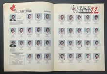Load image into Gallery viewer, 1972 Summit Series Official Home Promotional TV Program Games Team Canada VTG