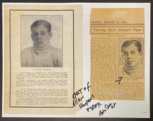 Load image into Gallery viewer, 1902 Vintage Montreal Hockey Club Archie Hooper Photo and Dinner Invitation