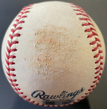 Load image into Gallery viewer, May 16, 2022 Atlanta Braves At Milwaukee Brewers Game Used Baseball MLB Holo