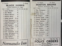 Load image into Gallery viewer, 1936 Chicago Stadium NHL Hockey Program Howie Morenz Last Blackhawks Game Played