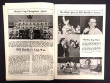Load image into Gallery viewer, 1951 Maple Leaf Gardens Vintage Program Leafs vs N.Y. Rangers Hockey Max Bentley
