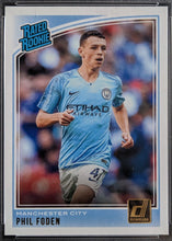 Load image into Gallery viewer, 2018 Panini Donruss #179 Phil Foden PSA 10 GEM MINT Soccer Card Manchester City