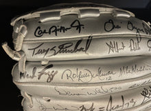 Load image into Gallery viewer, 1993 MLB AL All-Star Team Signed x29 Silver Baseball Glove Puckett Autograph JSA