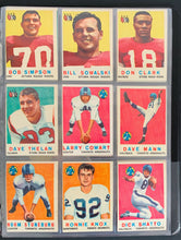 Load image into Gallery viewer, 1959 Topps CFL Football Full Set 88 Canadian Football Cards 3 Slabbed SGC Mosca