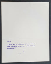 Load image into Gallery viewer, 1938 Mickey Rooney & Wallace Beery MGM Promotional Photo - Movie "Stablemates"