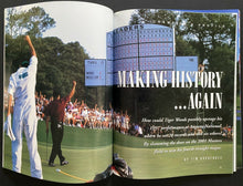Load image into Gallery viewer, 2002 Vintage PGA Golf Masters Program Tiger Woods Repeat Augusta National