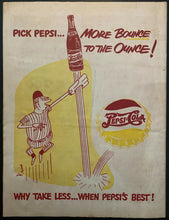 Load image into Gallery viewer, 1950 Vintage MLB Baseball All-Stars Program Maple Leaf Stadium Toronto Rare