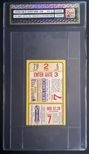 Load image into Gallery viewer, 1945 World Series Ticket Game 7 Clincher Detroit Tigers vs Chicago Cubs MLB