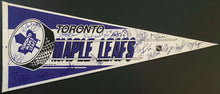 Load image into Gallery viewer, 1991-92 Signed NHL Hockey Toronto Maple Leafs Autographed Pennant Glenn Anderson
