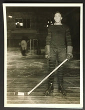 Load image into Gallery viewer, 1927 Nassau Skaters Vintage James Carey Hockey Photo Princeton Hobey Baker Rink