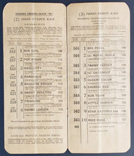 Load image into Gallery viewer, 1945 Woodbine Racetrack Very Rare King's Plate Program - Won By Uttermost