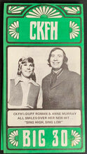 Load image into Gallery viewer, 1970 CKFH Radio Survey Record Chart Toronto Music Supremes Young Santana
