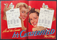 Load image into Gallery viewer, November 11th 1941 Army vs Navy Vintage Wartime Football Program Roosevelt Photo