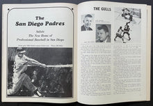Load image into Gallery viewer, 1967 San Diego Chargers Jack Murphy Stadium Opening Ceremony Promo Book NFL