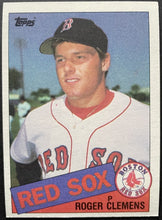 Load image into Gallery viewer, 1985 Topps #181 Roger Clemens Rookie Card RC Baseball Boston Red Sox MLB