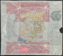 Load image into Gallery viewer, Hulk Hogan Autographed 1986 O-Pee-Chee WWF WWE Wax Pack Wrapper Wrestling JSA