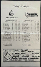 Load image into Gallery viewer, 1986 Buffalo Bisons Baseball Program Bob Feller Signed Autographed Program Cover