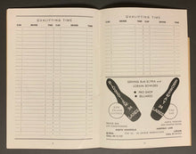 Load image into Gallery viewer, 1962 Vintage Lorain County Speedway Modified Hard Top Stock Car Racing Program