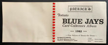 Load image into Gallery viewer, 1982 Toronto Blue Jays Card Collectors Album + Pictured Card Holders + Price