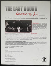 Load image into Gallery viewer, The Last Round Handbill Autographed Signed George Chuvalo Lewis Lennox JSA