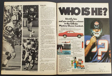 Load image into Gallery viewer, 1974 CFL Program Football BC Lions vs Hamilton Tiger Cats Ivor Wynn Stadium
