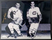 Load image into Gallery viewer, Maurice + Henri Richard Signed Photo NHL Hockey Montreal Canadiens JSA COA