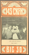 Load image into Gallery viewer, 1970 CKFH Radio Survey Record Chart Toronto Music Guess Who The Beatles #1