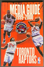 Load image into Gallery viewer, 1999-2000 Toronto Raptors NBA Basketball Media Guide Vintage McGrady Carter