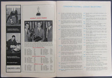 Load image into Gallery viewer, 1968 Empire Stadium CFL Program B.C. Lions vs Hamilton Tiger Cats Football