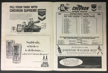 Load image into Gallery viewer, 1961 Madison Square Garden NHL Hockey Program New York Rangers Boston Bruins