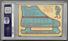 Load image into Gallery viewer, 1979-80 O-Pee-Chee #18 Wayne Gretzky RC NHL Hockey Card PSA 8 (OC) OPC