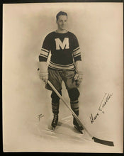 Load image into Gallery viewer, 1932 NHL Hockey Vtg Rice Photo Montreal Maroons Dave Trottier Heavy Card Stock