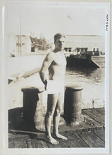 Load image into Gallery viewer, 1928 Buster Crabbe Photo Olympic Swimmer Hollywood Star Underwood+Underwood LOA