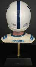 Load image into Gallery viewer, Peyton Manning Autographed Colts Mini Helmet + Bust Signed NFL Football Fanatics