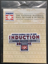Load image into Gallery viewer, 2011 Baseball Hall of Fame Yearbook Roberto Alomar Jr Autographed Signed + Patch