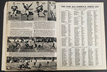 Load image into Gallery viewer, 1940 Vintage Illustrated Football Annual Magazine All American College Football
