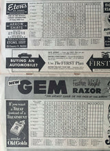 Load image into Gallery viewer, 1951 Boston Braves Baseball Program Vs Giants Shutout 3-0 Willie Mays In Lineup