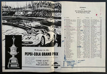 Load image into Gallery viewer, 1966 Vintage Pepsi-Cola Canadian Grand Prix MoSport Park Race Track