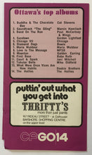 Load image into Gallery viewer, 1974 CFGO14 Radio Survey Chart Ottawa Ontario Top 30 McCartney Grand Funk