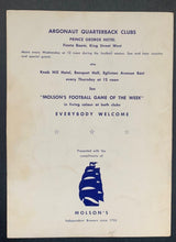 Load image into Gallery viewer, 1959 Toronto Argonauts Football Radio/Television Fact Book CFL Vintage