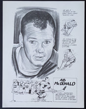 Load image into Gallery viewer, 1969 Full Set of 30 St. Louis Blues Promotional Prints Falstaff Beer NHL VTG