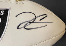 Load image into Gallery viewer, Antonio Brown + Derek Carr Autographed Oakland Raiders Football Signed Fanatics