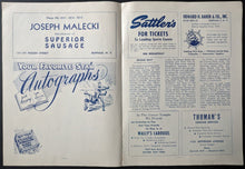 Load image into Gallery viewer, 1948 Wrestling Program Buffalo Memorial Auditorium Bob Hope Burt Lancaster