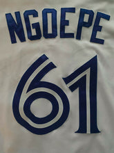 Load image into Gallery viewer, 2018 Gift Ngoepe Toronto Blue Jays Game Worn Jersey Roy Halladay #32 Patch MLB