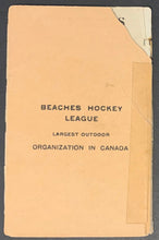 Load image into Gallery viewer, 1917-18 Vintage Toronto Beaches Hockey League Rule Book