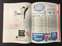 Load image into Gallery viewer, 1973 Cincinnati Reds Vs San Diego Padres Baseball Program River Front Stadium